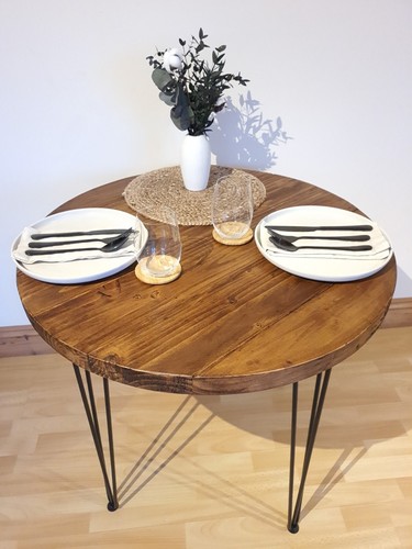 Round dining table rustic - round,