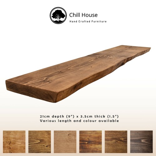 Rustic waney edge - /, live
