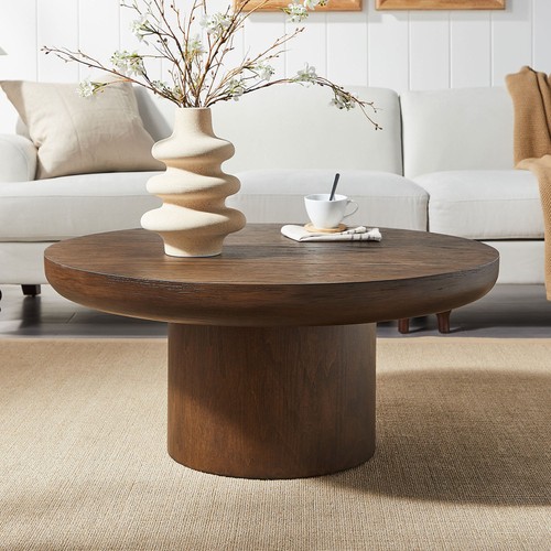 Inch dark round coffee - inch,
