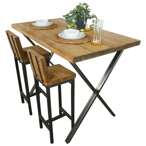 Dining table wooden solid - dining,